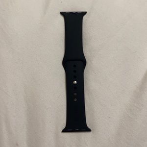 Gear Beast 38mm Silicone Apple Watch Band Black